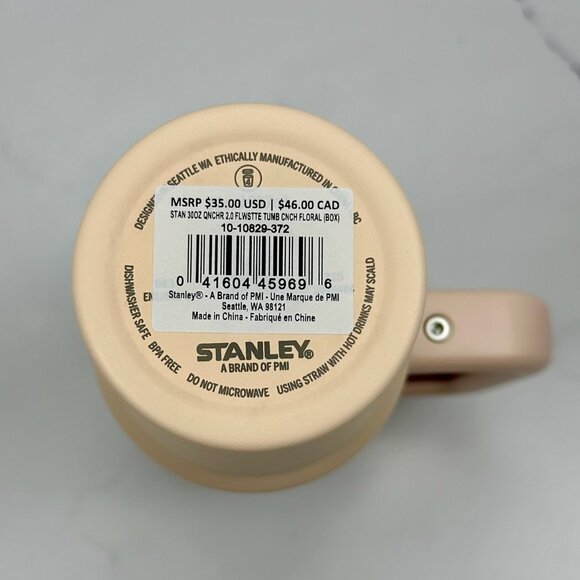 Mesa Rose Stanley Collection 30oz Tumbler Limited Edition, Conch Floral Bandana - Picture 5 of 8